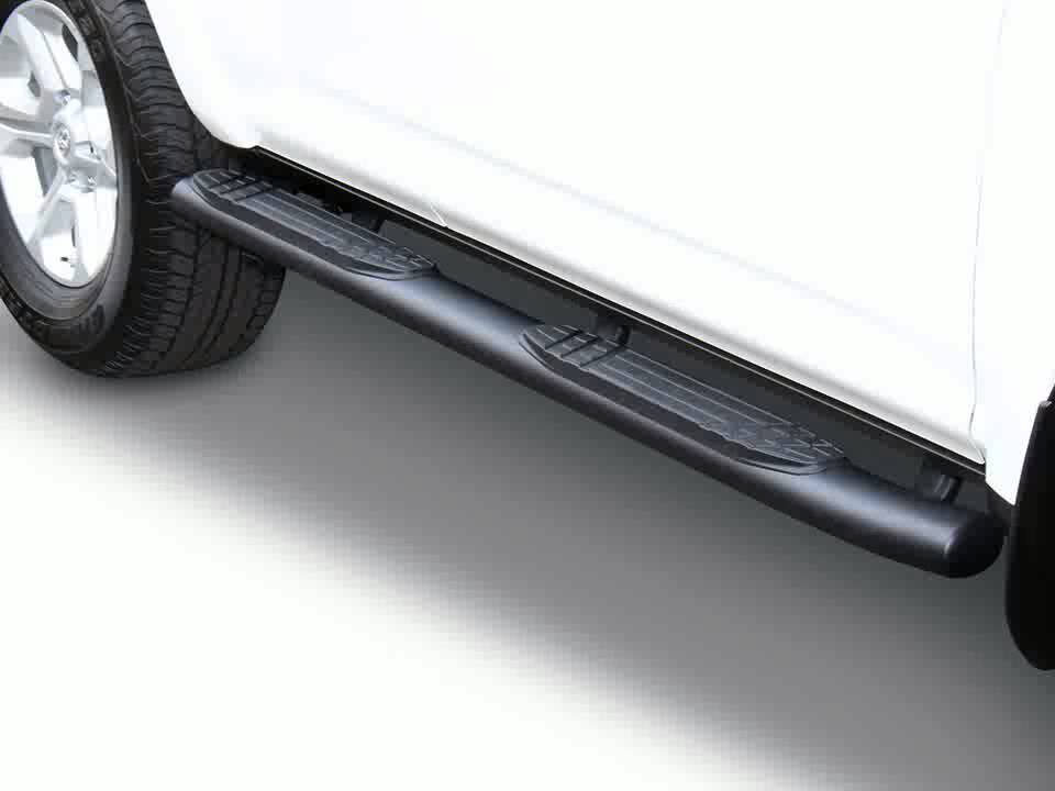 4" 1000 Series Black Nerf Bars