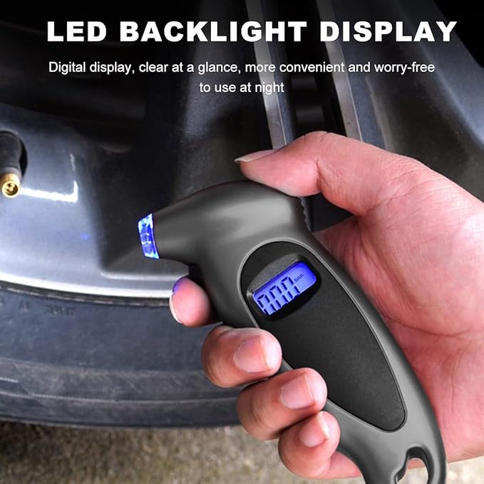 rhino usa heavy duty tire pressure gauge 0 75 psi