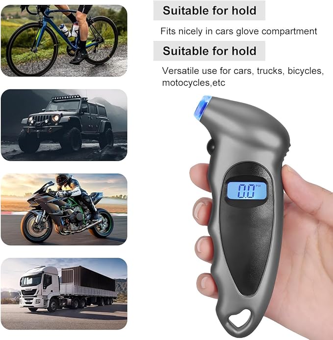 rhino usa digital tire pressure gauge 150 psi