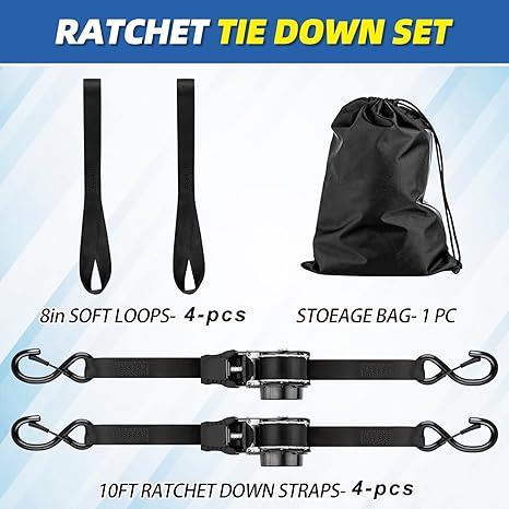how to thread ratchet strap