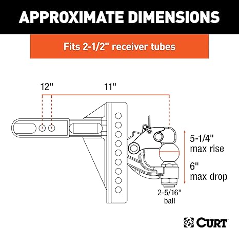 drop adjustable hitch