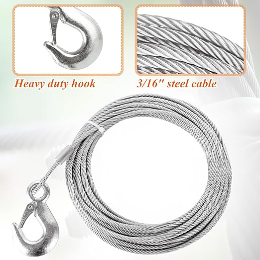 steel vs synthetic winch cable