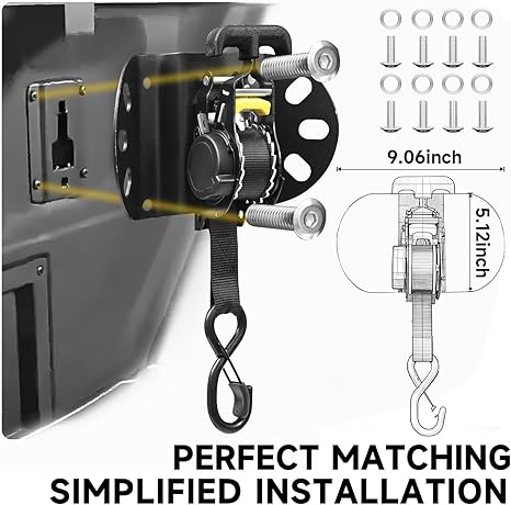 rhino retractable ratchet strap