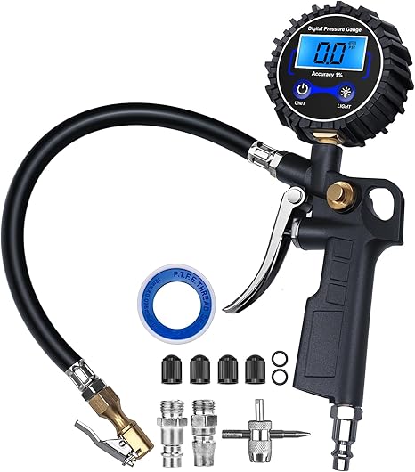 tire pressure gauge for bicycles