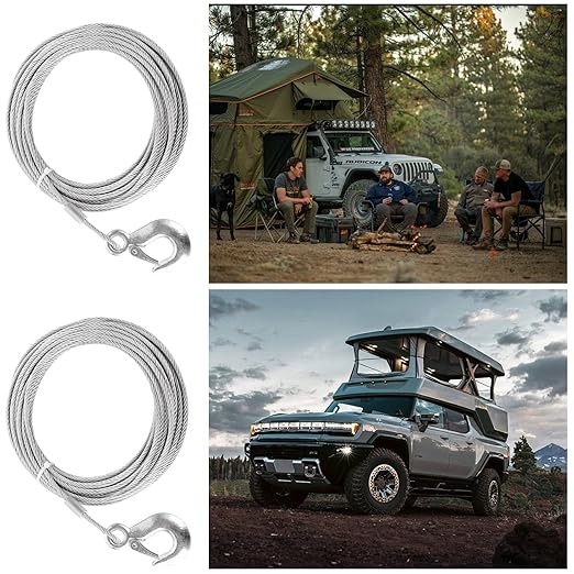 steel cable vs synthetic rope winch