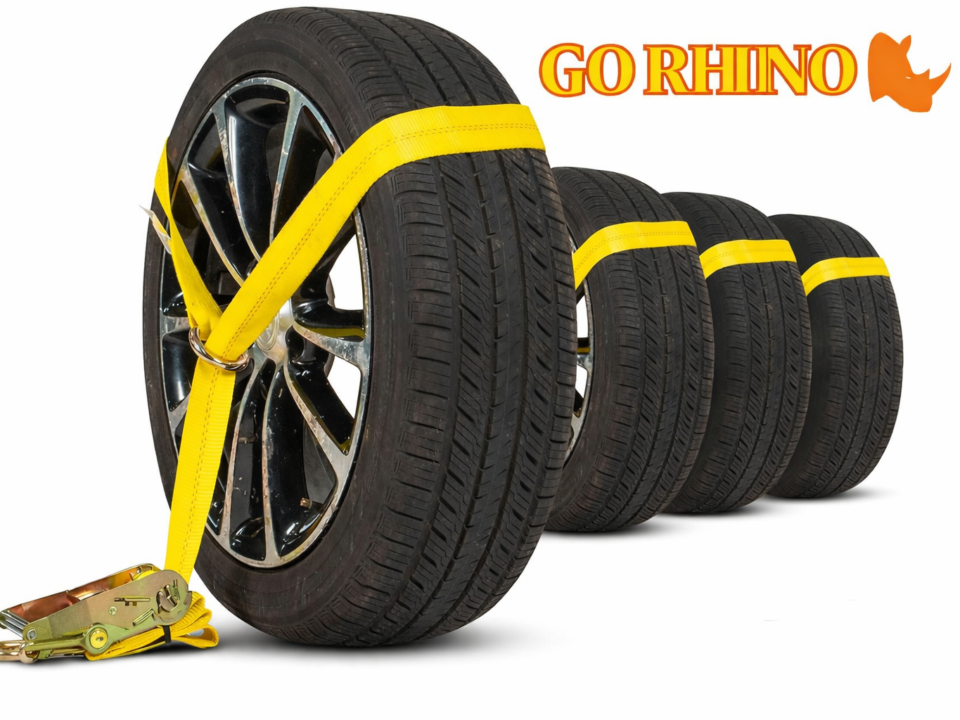 car trailer tie down straps