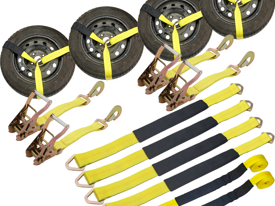 axle tie down straps