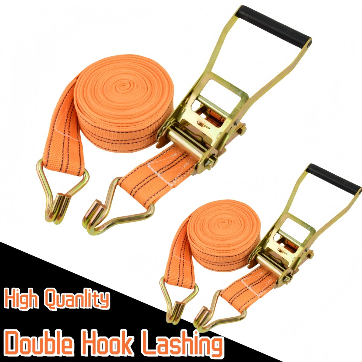 2 endless loop ratchet strap