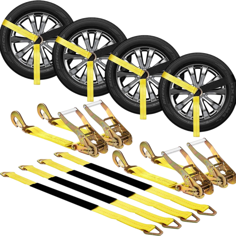 tie down straps car trailer