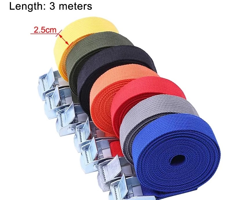 cam buckle straps with hooks