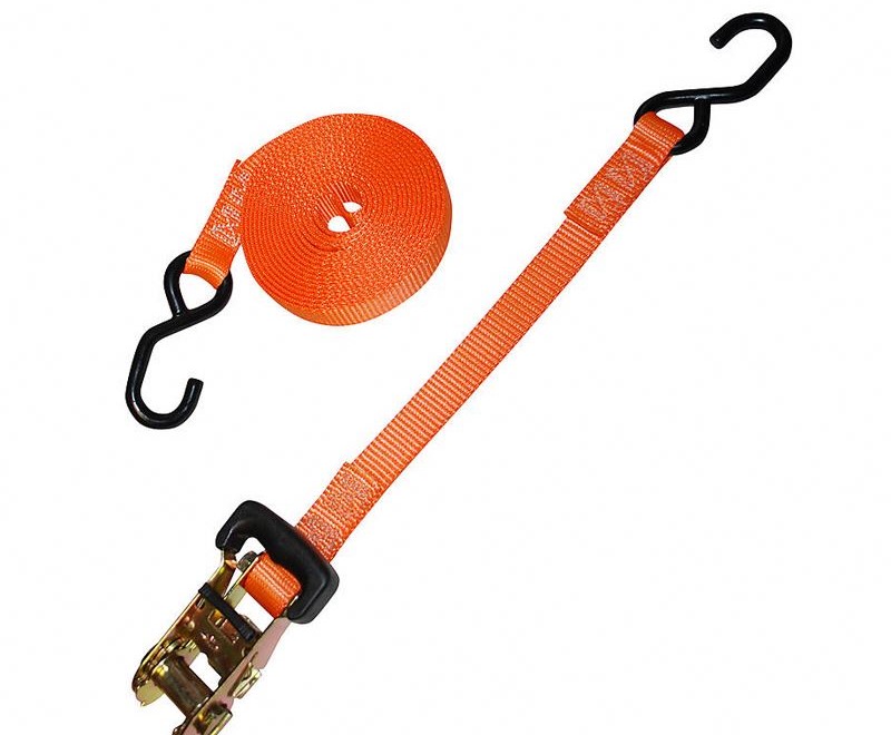 how to use ratchet straps with hooks