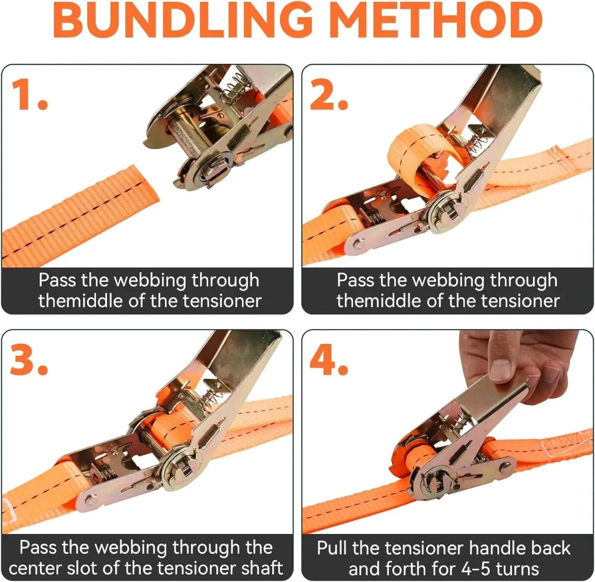 2 inch endless ratchet straps