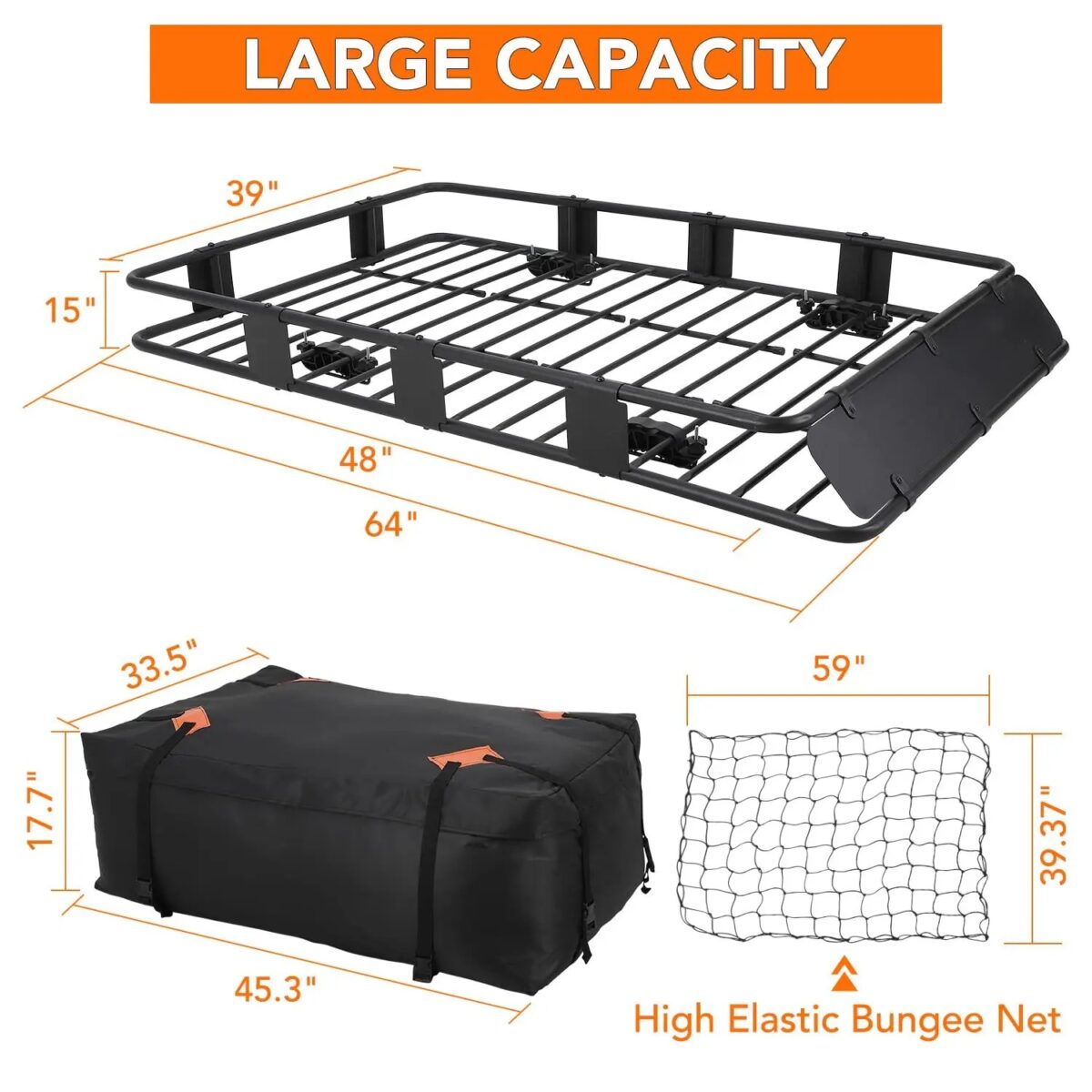 soft roof rack bag