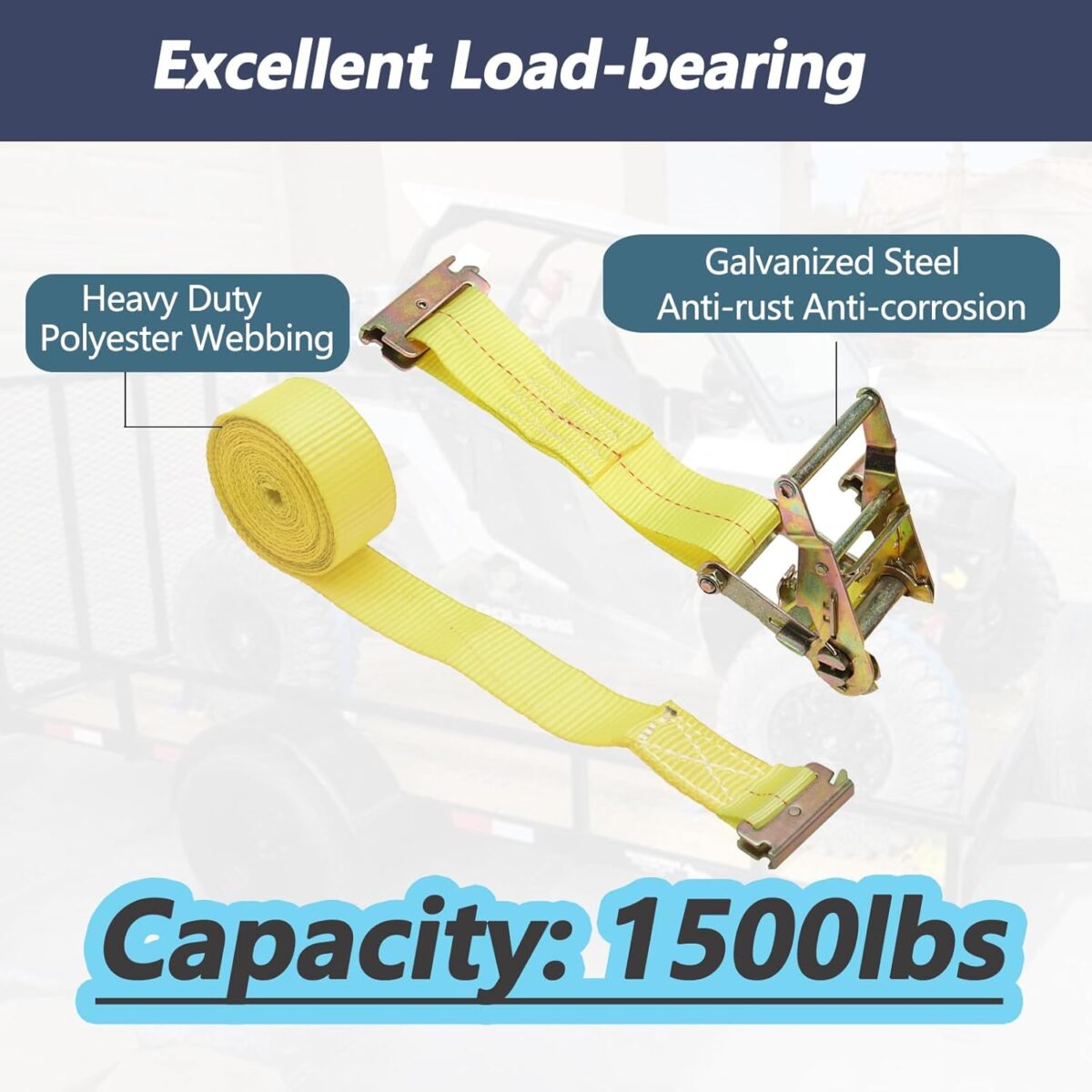 car hauler straps tie downs