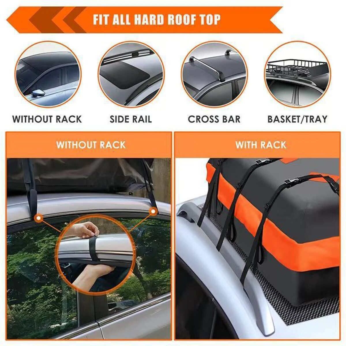 roof rack and bag