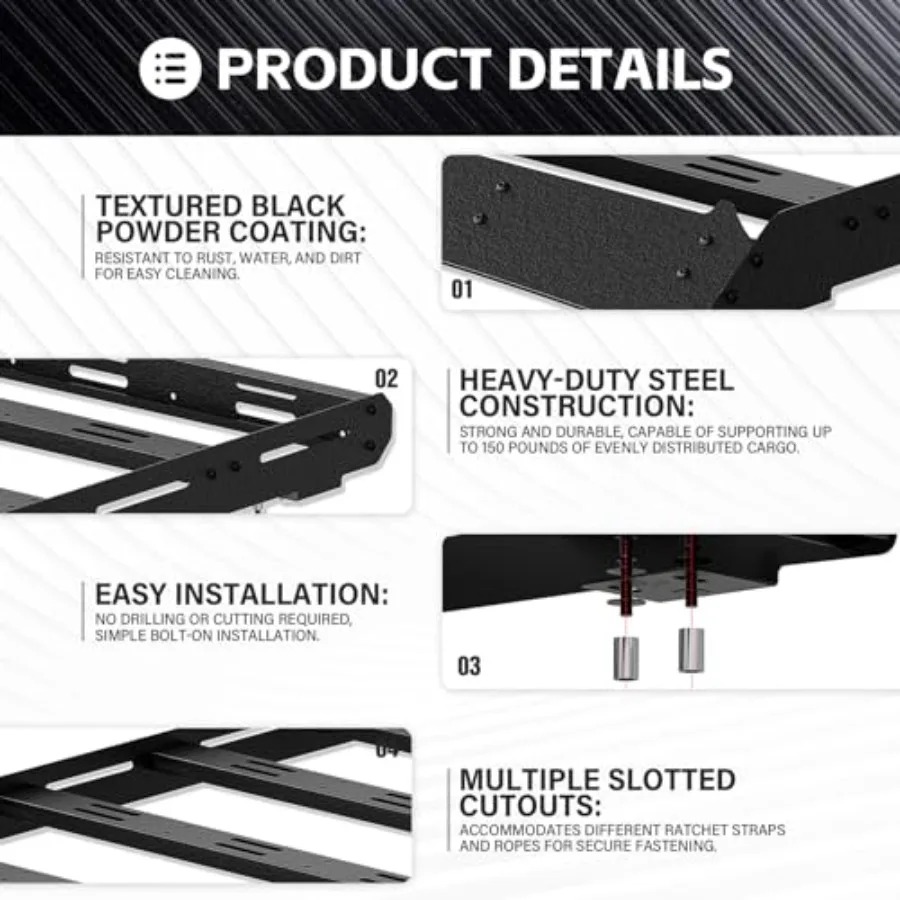 go rhino ceros roof rack tundra