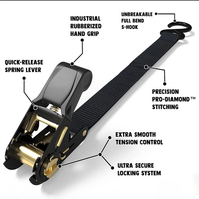 1 inch ratchet tie down straps