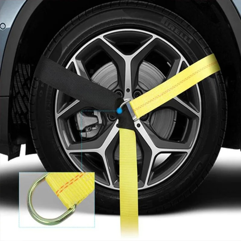 flat hook ratchet strap