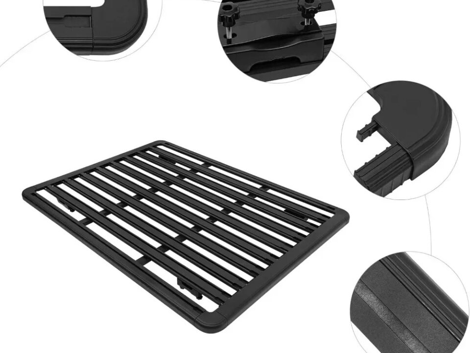 roof rack rails for truck cap