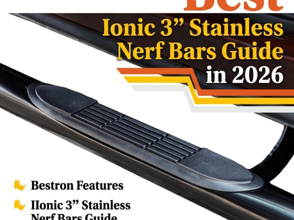 ionic 3 stainless nerf bars
