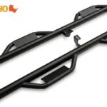 Go Rhino N-Fab Black Cab Length Nerf Bars