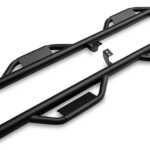 Go Rhino N-Fab Black Cab Length Nerf Bars